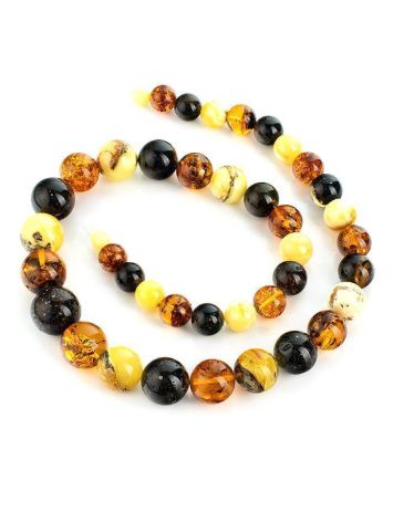Multicolor Amber Designer Beaded Necklace, image , picture 4