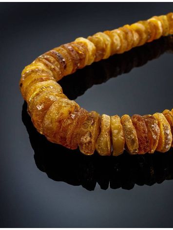 Raw Amber Beaded Necklace, image , picture 2