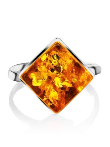 Lemon Amber Adjustable Ring The Sugar, Ring Size: Adjustable, image , picture 4