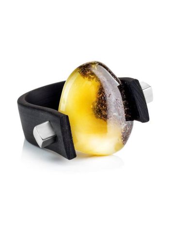 One Size Amber Ring The Grunge, Ring Size: / 22.5, image , picture 3