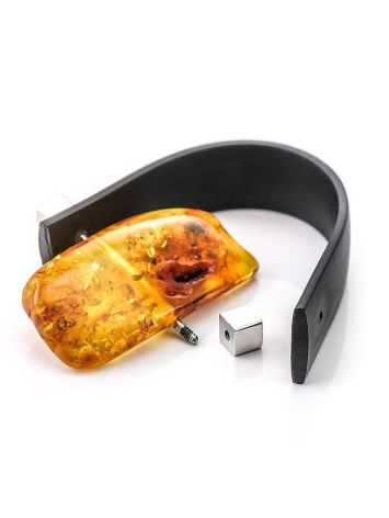 One Size Amber Ring The Grunge, Ring Size: / 22.5, image , picture 4