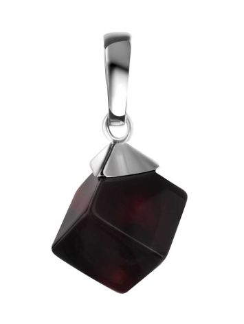 Geometric Cherry Amber Pendant The Sugar, image 