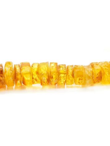 Natural Cognac Amber Beaded Necklace, image , picture 3