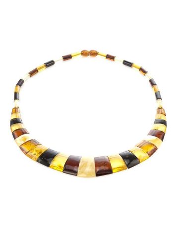 Multicolor Amber Necklace The Egypt, image , picture 4