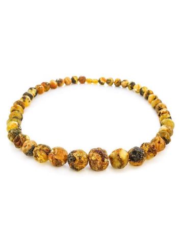 Motley Amber Beaded Necklace The Meteor, image , picture 3