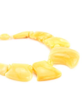 Cloudy Honey Amber Necklace, image , picture 2
