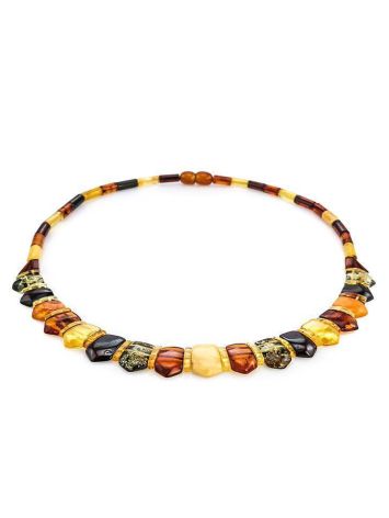 Multicolor Amber Necklace The Cleopatra, image , picture 3