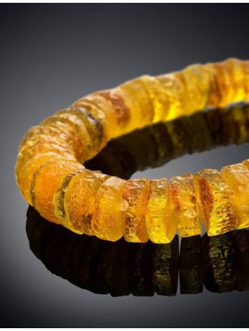 Natural Cognac Amber Beaded Necklace, image , picture 2
