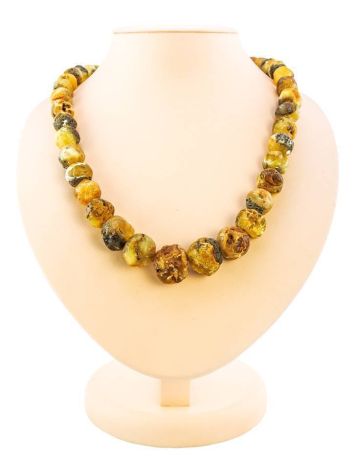 Motley Amber Beaded Necklace The Meteor, image 