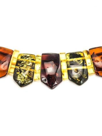 Multicolor Amber Necklace The Cleopatra, image , picture 4