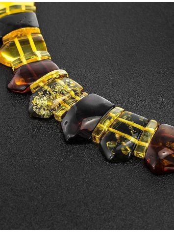 Multicolor Amber Necklace The Cleopatra, image , picture 2
