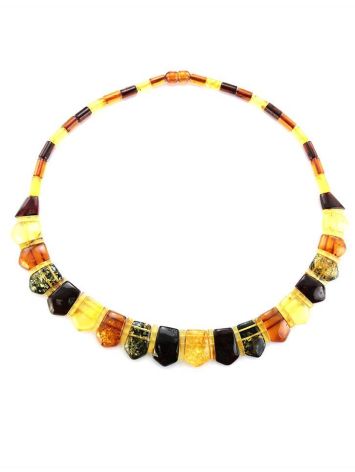 Multicolor Amber Necklace The Cleopatra, image , picture 4