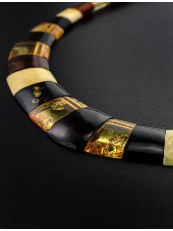 Multicolor Amber Necklace The Egypt, image , picture 2