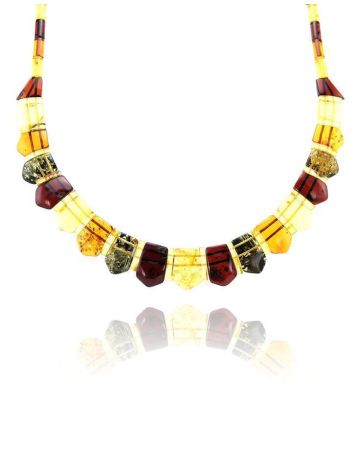 Multicolor Amber Necklace The Cleopatra, image , picture 2