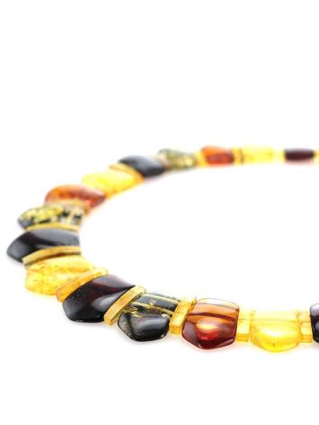 Multicolor Amber Necklace The Cleopatra, image , picture 3