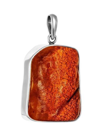 Textured Raw shed Amber Pendant The Neolithic, image 