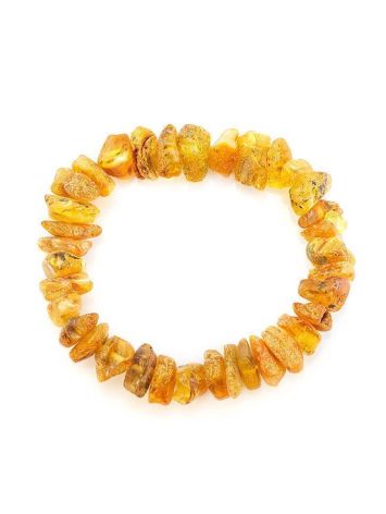 Raw Amber Elastic Bracelet, image , picture 5
