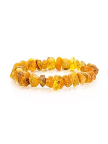Raw Amber Elastic Bracelet, image , picture 3