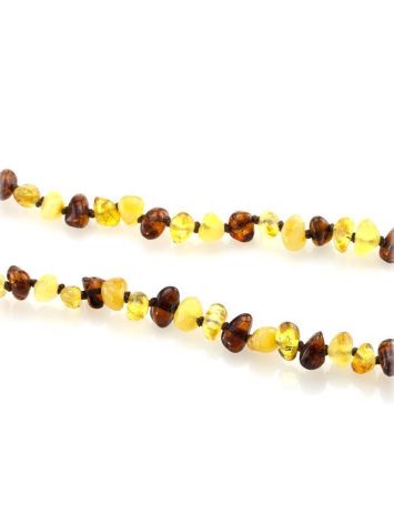 Two-Toned Amber Teething Necklace, image , picture 3