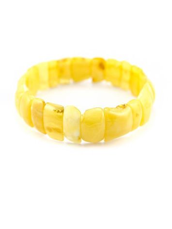 Genuine Honey Amber Stretch Bracelet, image , picture 4
