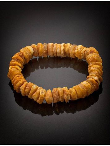 Raw Amber Beaded Bracelet, image , picture 2