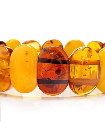 Multicolor Amber Stretch Bracelet, image , picture 3