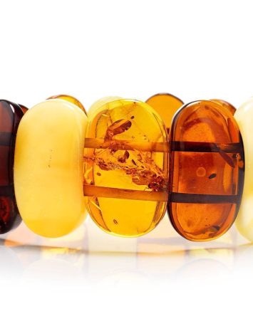 Multicolor Amber Stretch Bracelet, image , picture 3