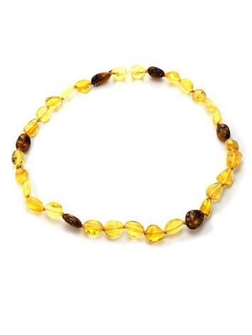 Multicolor Amber Teething Necklace, image 