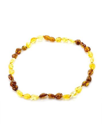 Multicolor Amber Teething Necklace, image 