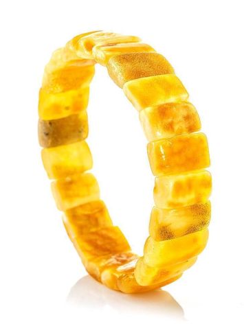 Vintage Style Amber Stretch Bracelet, image , picture 4