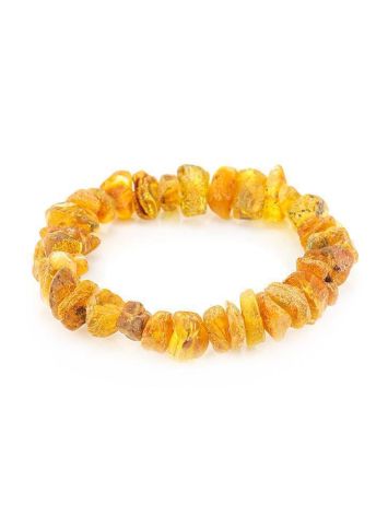Raw Amber Elastic Bracelet, image 