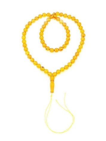 Islamic 66 Amber Prayer Beads, image , picture 3