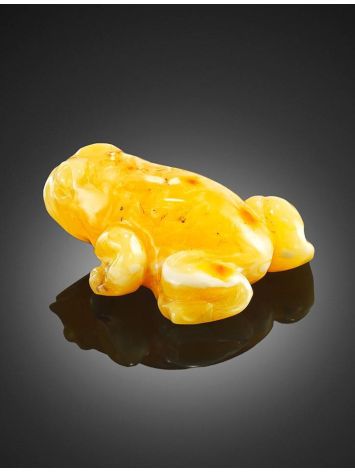 Carved Amber Frog, image , picture 4