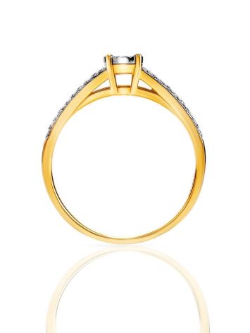 Statement 41 Stone Diamond Ring In White And Yellow Gold, Ring Size: 8 / 18, image , picture 3
