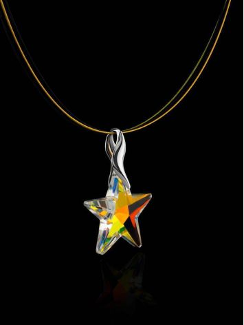 Crystal Star Pendant Necklace The Fame, image , picture 2