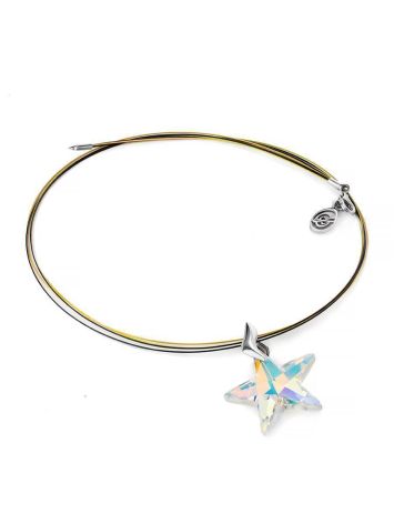 Crystal Star Pendant Necklace The Fame, image , picture 3