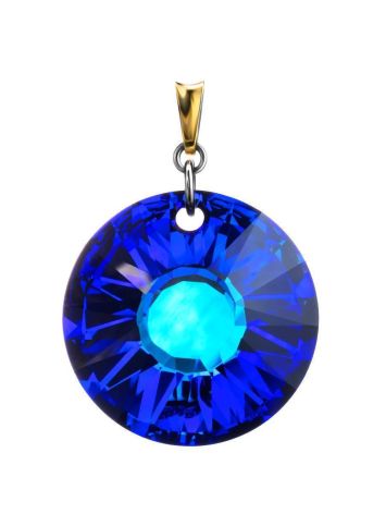 Bold Blue Crystal Pendant The Fame, image 