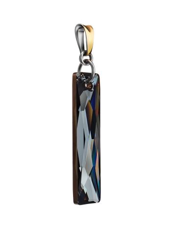 Black Crystal Bar Pendant The Fame, image , picture 3