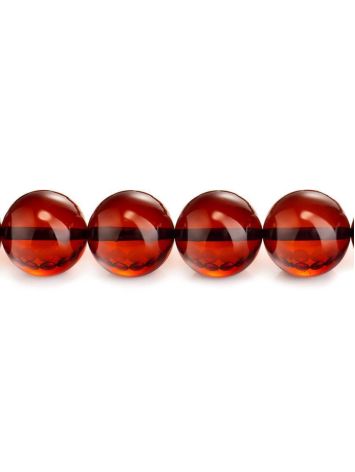 33 Cherry Amber Muslim Prayer Beads, image , picture 3
