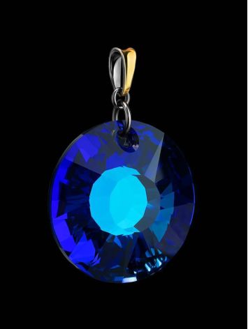 Bold Blue Crystal Pendant The Fame, image , picture 2