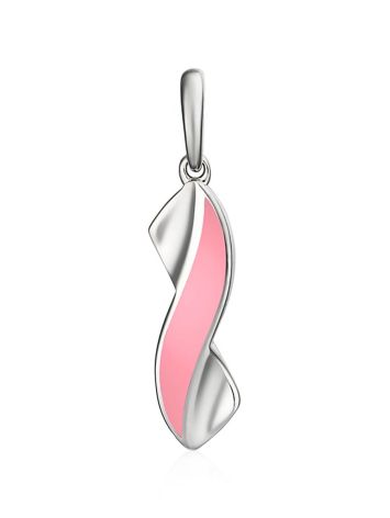Sterling Silver Enamel Pendant, image 