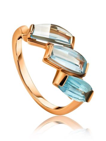 Topaz Golden Ring The Bay, Ring Size: 6.5 / 17, image 