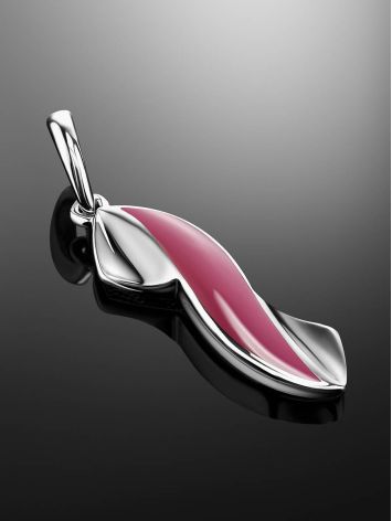 Sterling Silver Enamel Pendant, image , picture 2