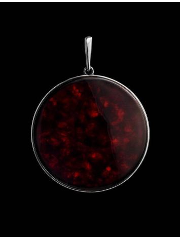 Round Cherry Amber Pendant The Monaco, image , picture 2