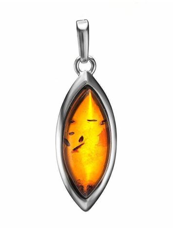 Laconic Amber Silver Pendant The Amaranth, image 