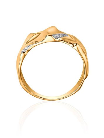 Fabulous Gold Plated Band Ring, Ring Size: 6.5 / 17, image , picture 3