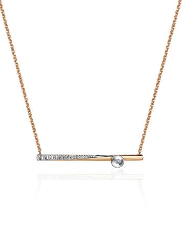 A sales golden necklace