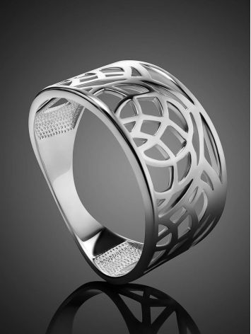 Fabulous Laced Silver Ring The Sacral, Ring Size: 6.5 / 17, image , picture 2