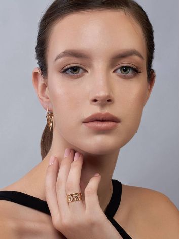 Fabulous Gold Plated Earrings, image , picture 4