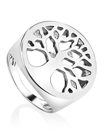 Tree Of Life Signet Ring The Enigma, Ring Size: 8.5 / 18.5, image 